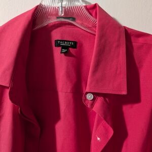 Talbots Women's Vibrant Pink Shirt